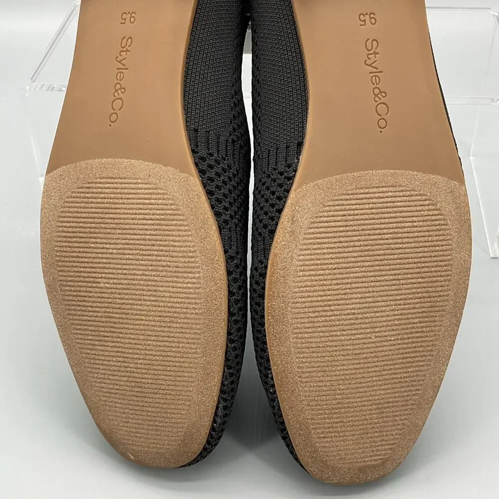 NEW Style & Co Women’s Shirley Loafers Black Size 9.5M